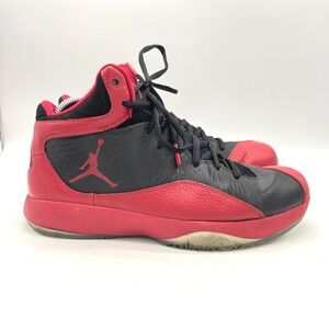 Air Jordan 2011 A Flight Basketball Shoes Black Red‎ Mens Size 10 4353640-001